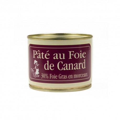 Pâté de canard au foie gras avec morceaux